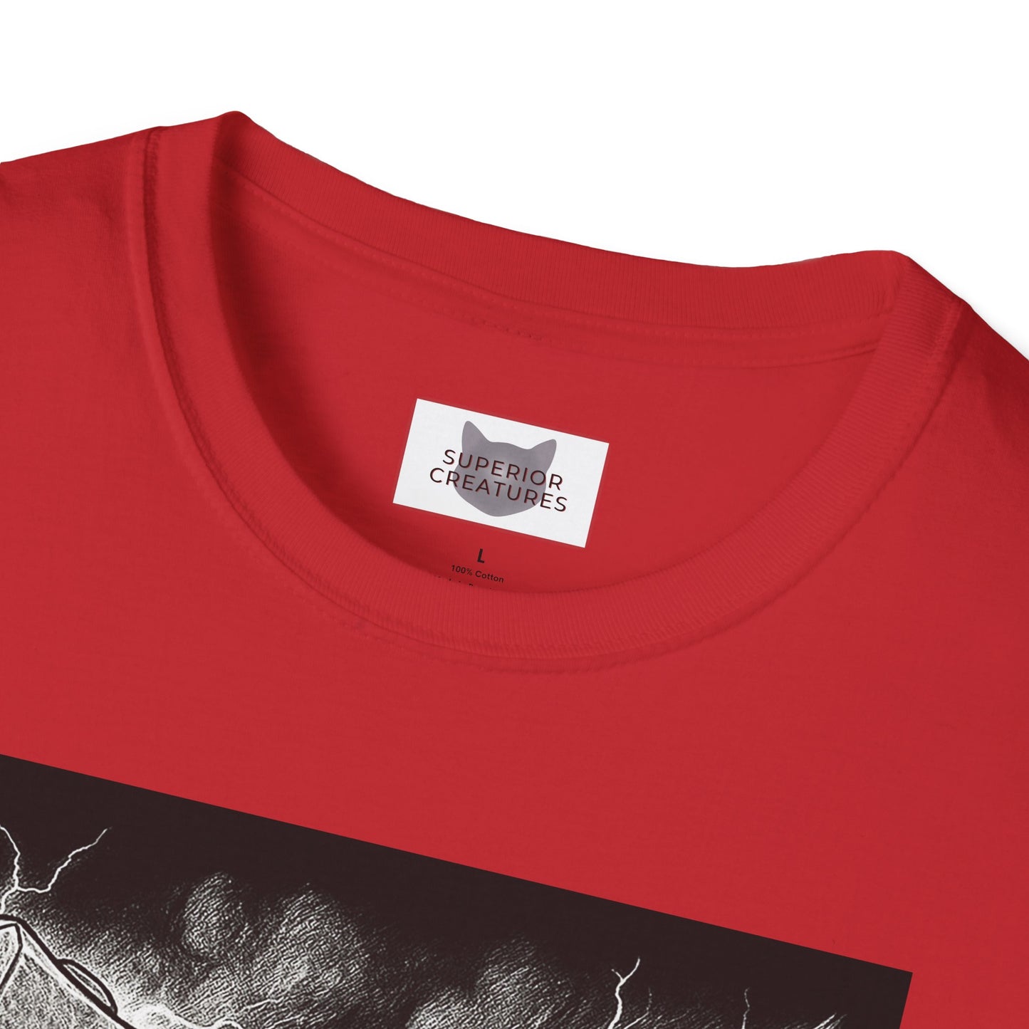 Paws of Thunder - Thor Viking Cat T-Shirt