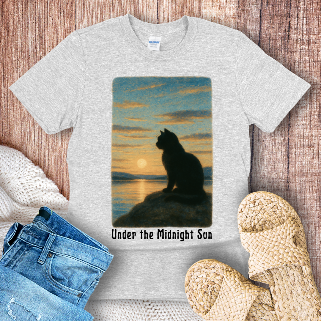 Under the Midnight Sun Cat T-shirt