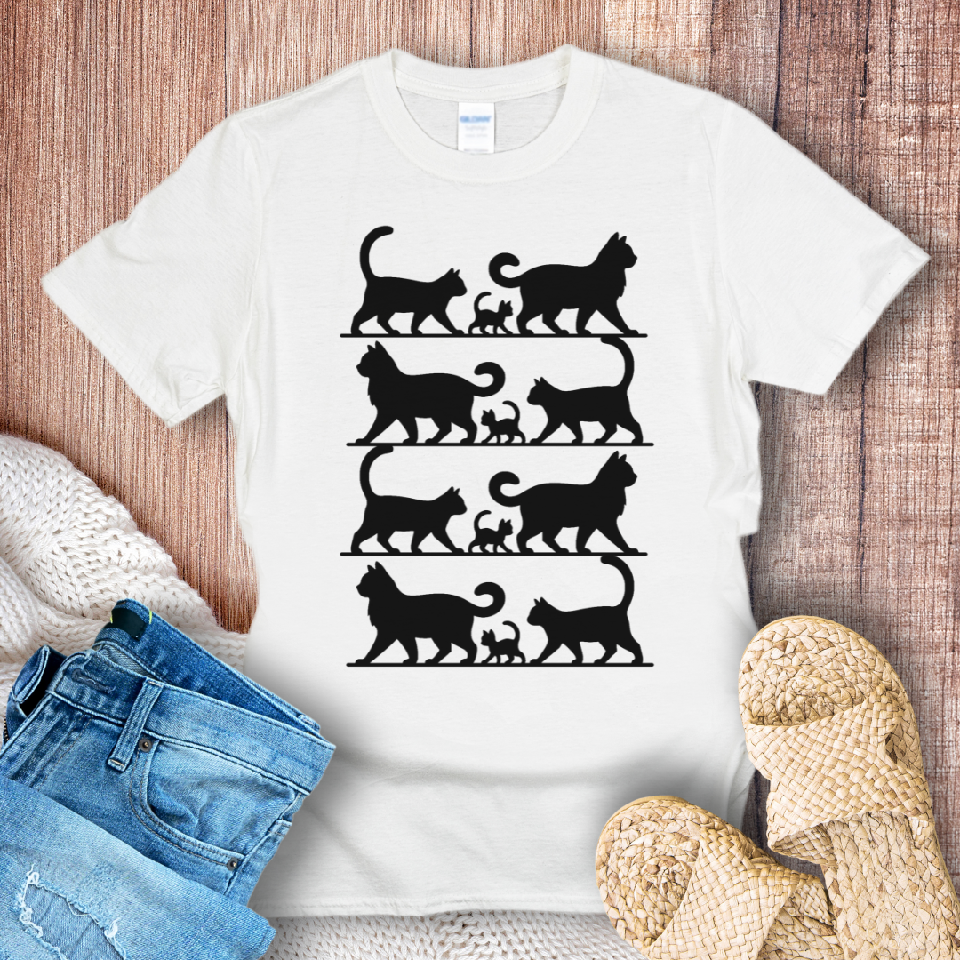 Friends On Adventure Cat T-Shirt
