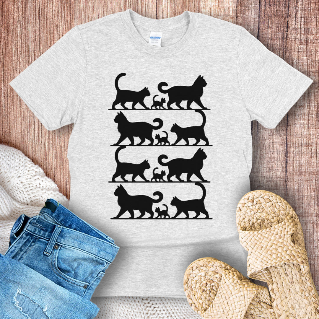 Friends On Adventure Cat T-Shirt