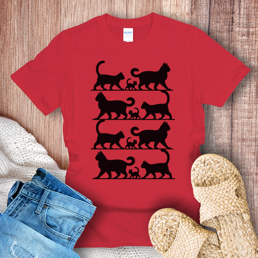 Friends On Adventure Cat T-Shirt
