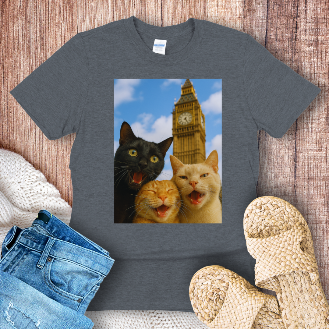 Selfie Cats in London T-Shirt