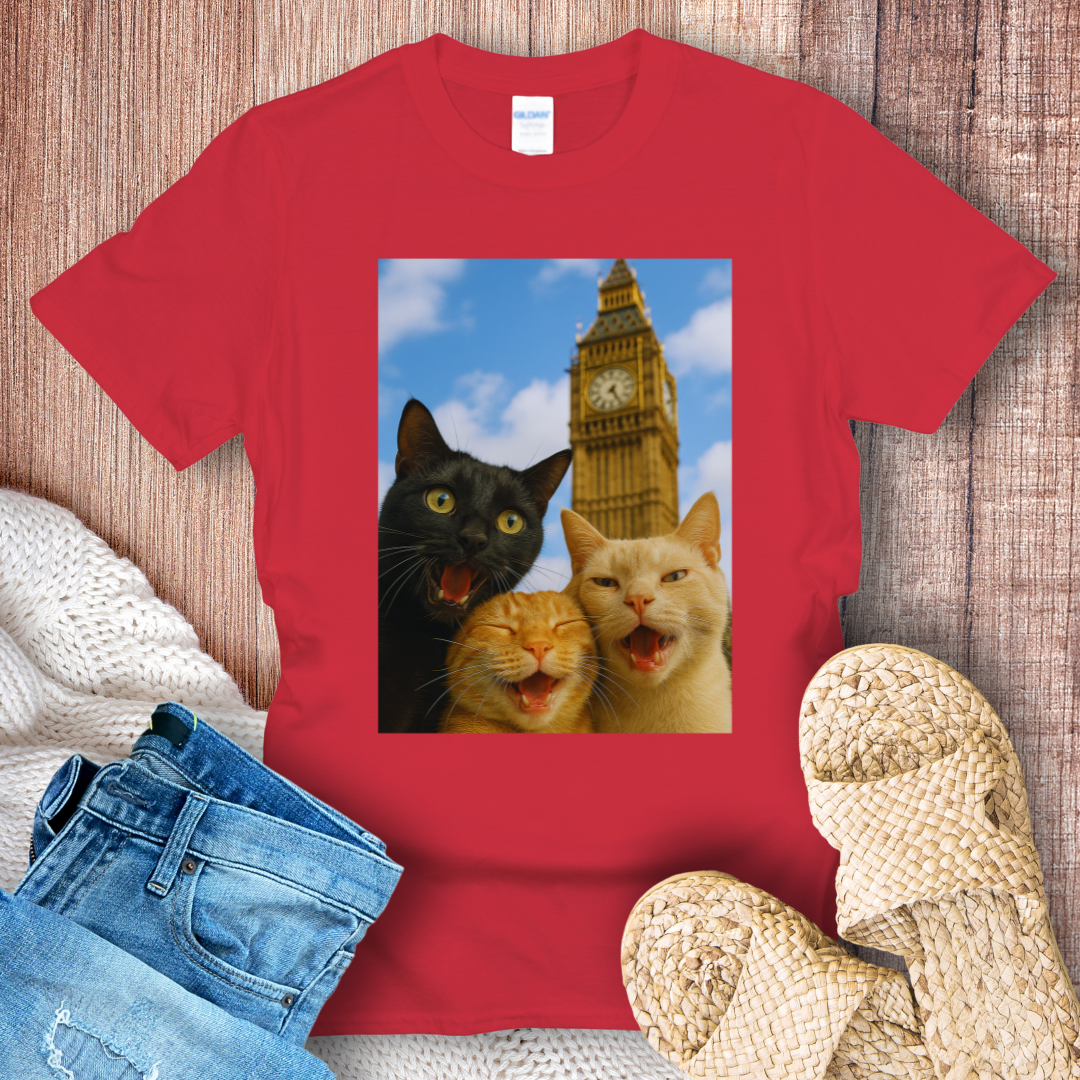 Selfie Cats in London T-Shirt