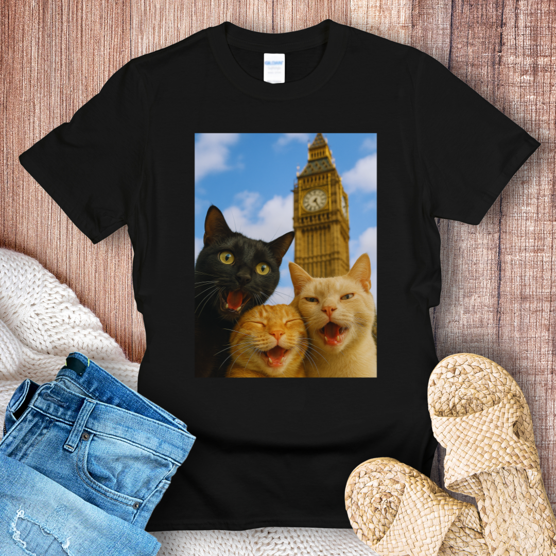 Selfie Cats in London T-Shirt