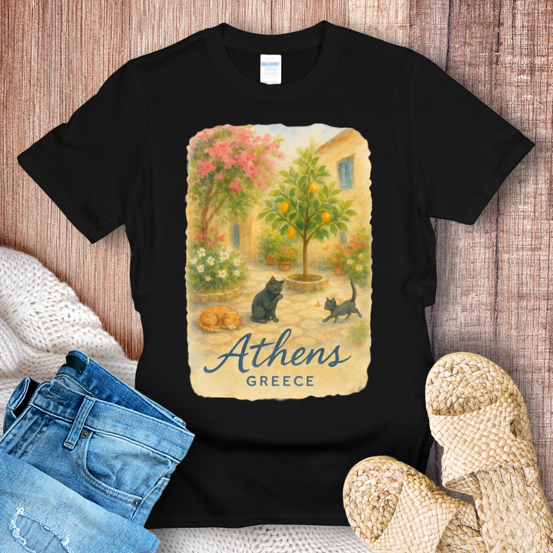 Cats in Athens, Greece T-Shirt