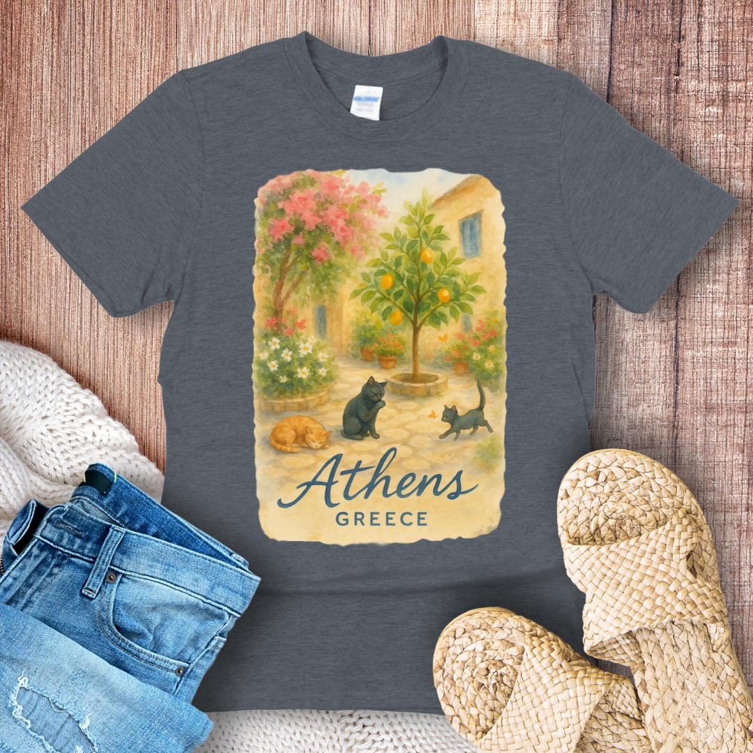 Cats in Athens, Greece T-Shirt