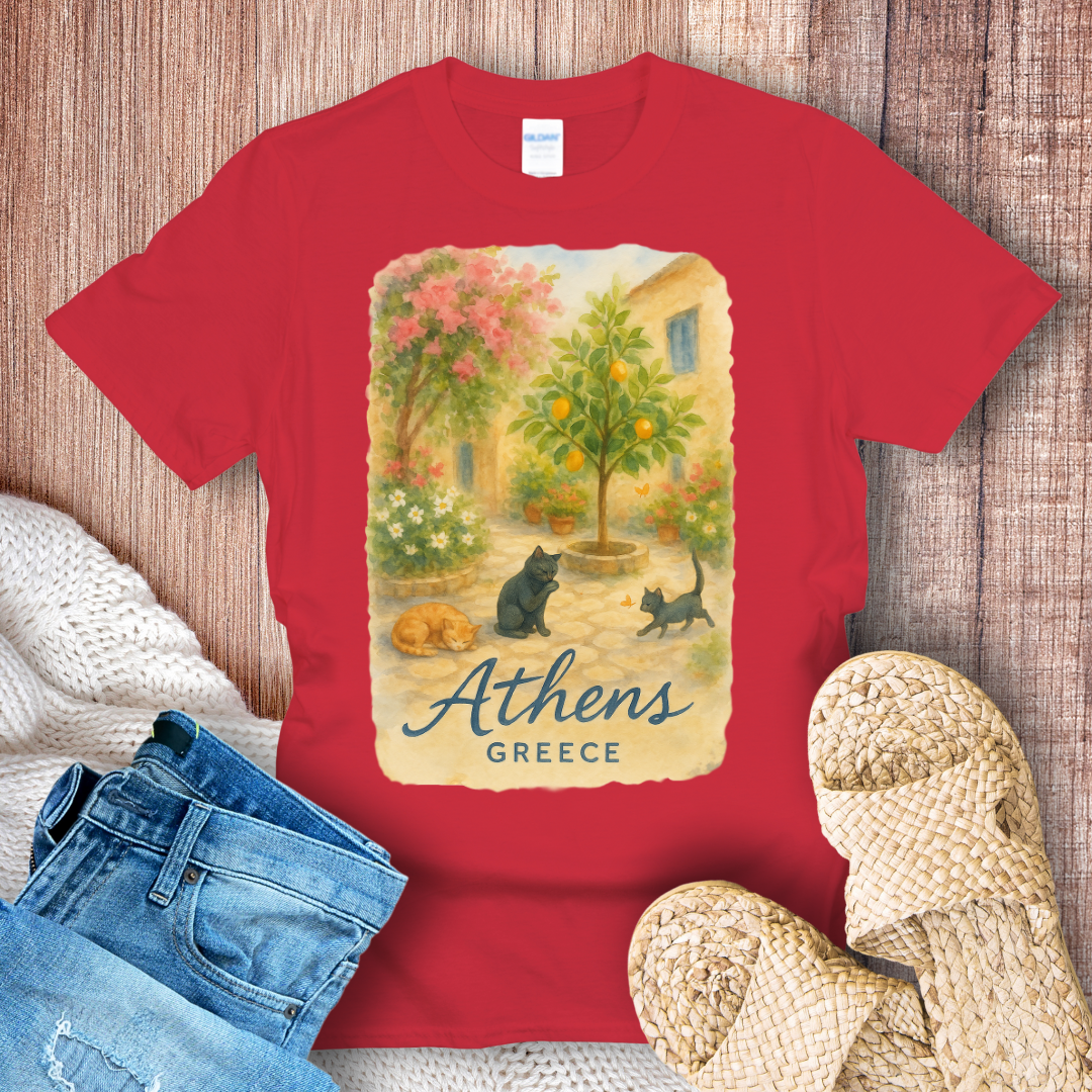 Cats in Athens, Greece T-Shirt