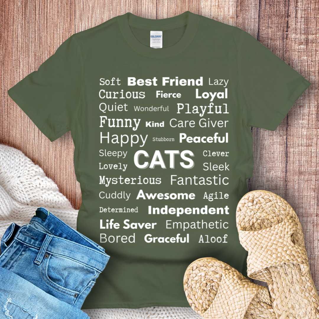 Cats Characteristics T-Shirt