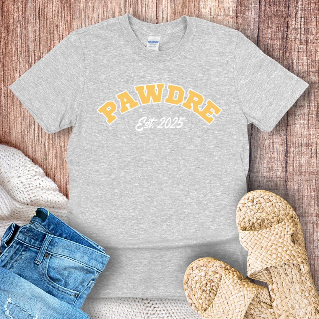 Pawdre Est. 2025 - Collegiate Edition T-Shirt