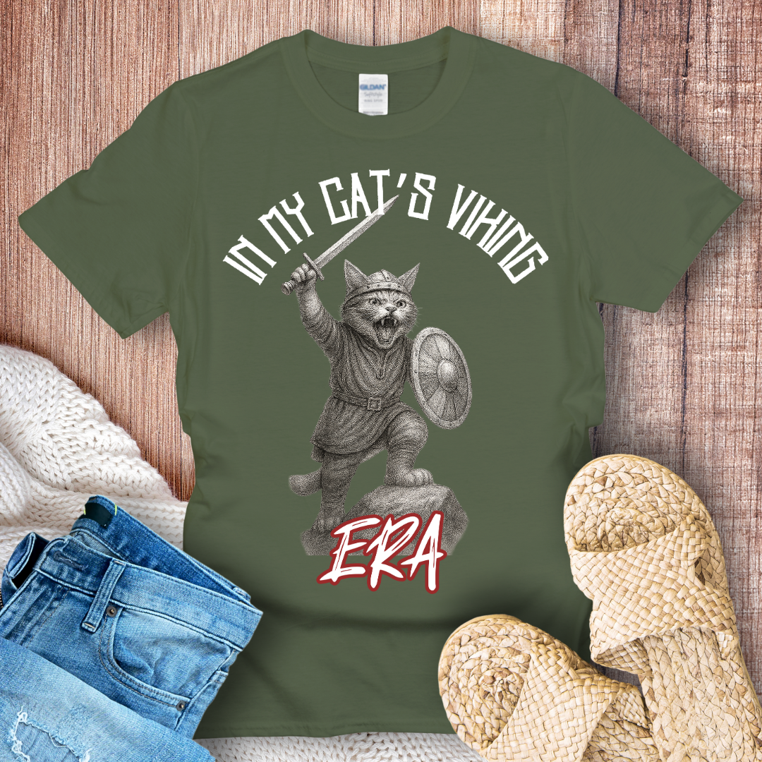 In My Cat’s Viking Era T-Shirt