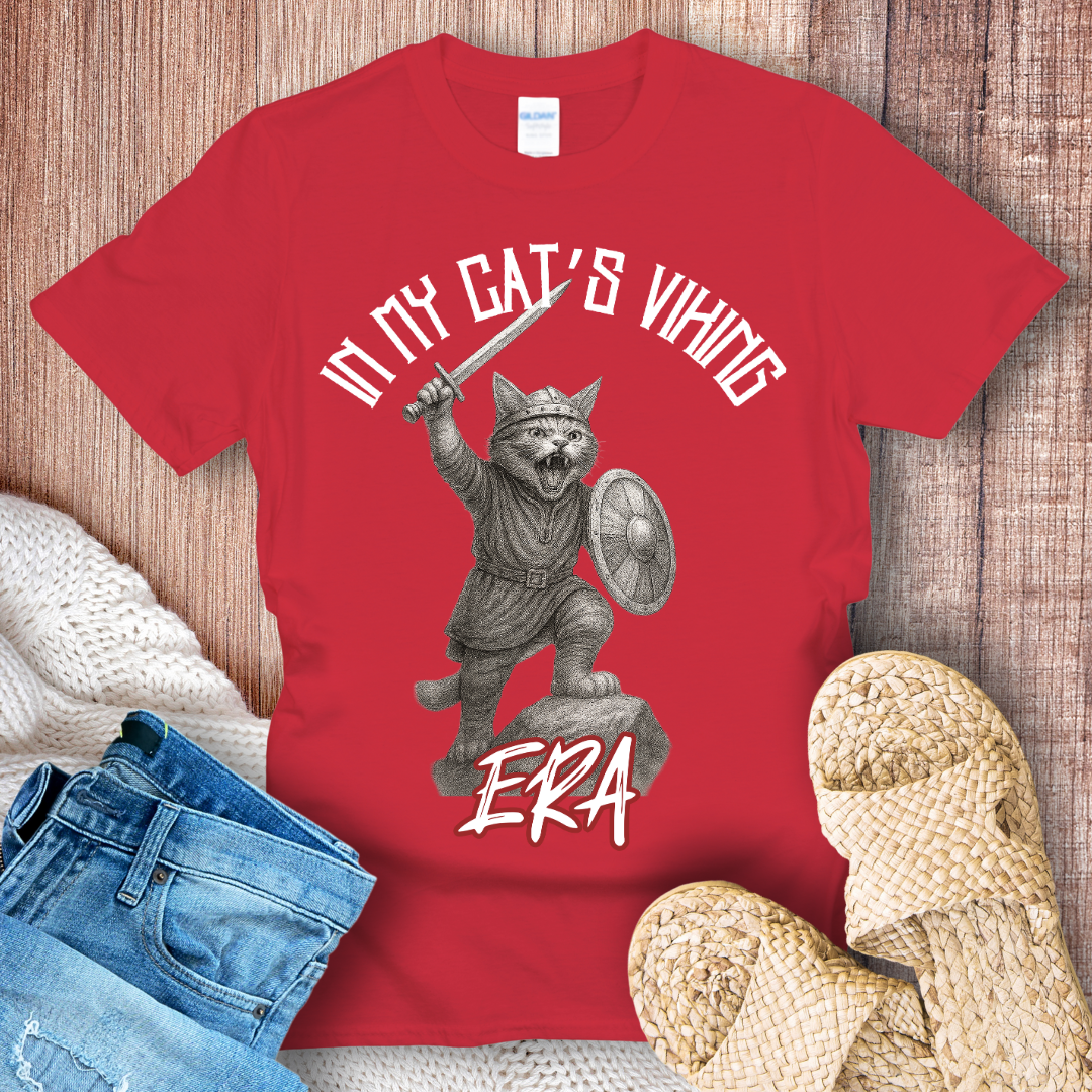 In My Cat’s Viking Era T-Shirt