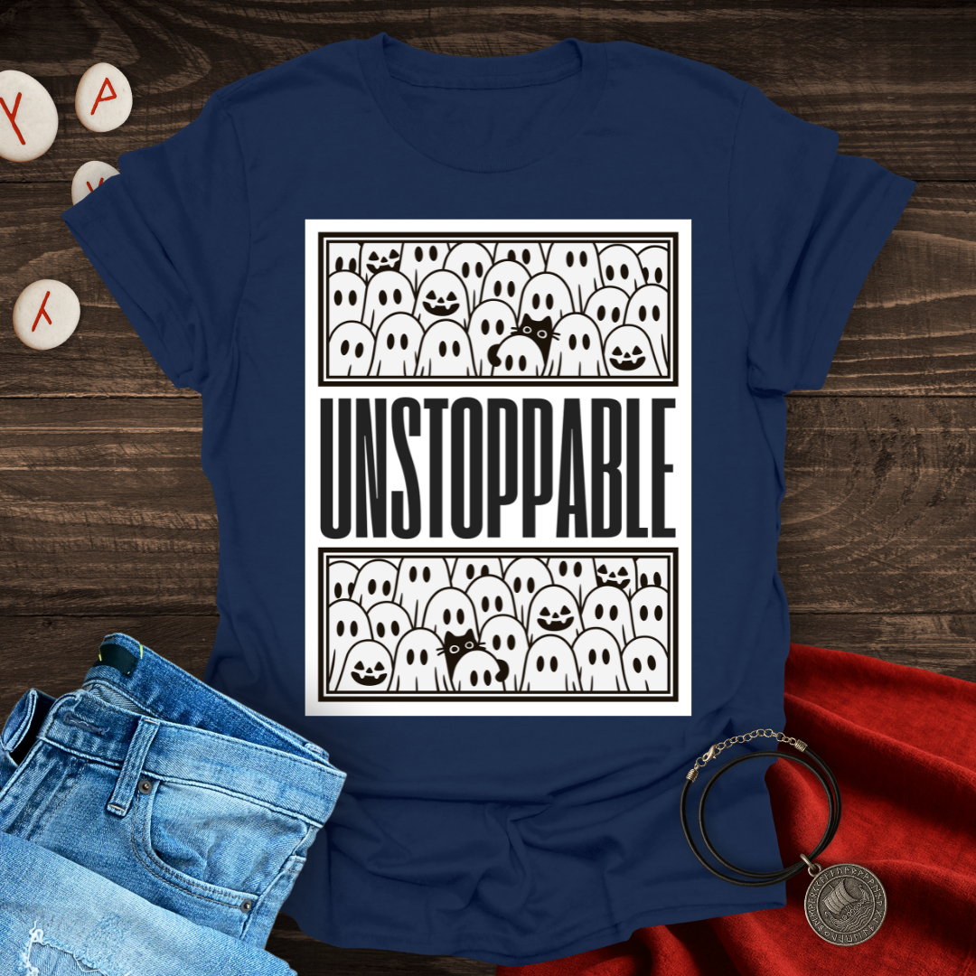 Unstoppable Cat Halloween T-shirt