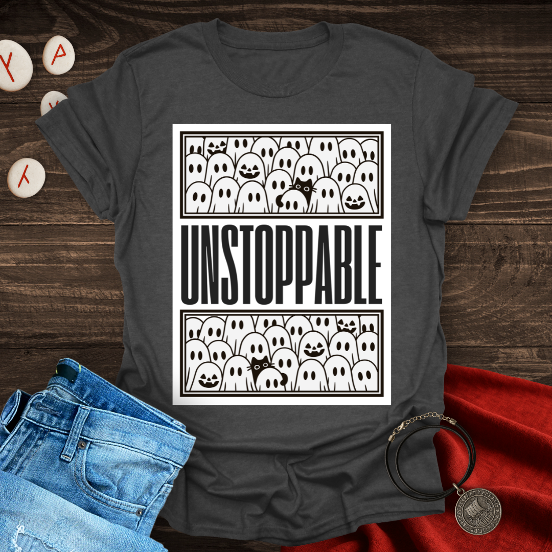 Unstoppable Cat Halloween T-shirt