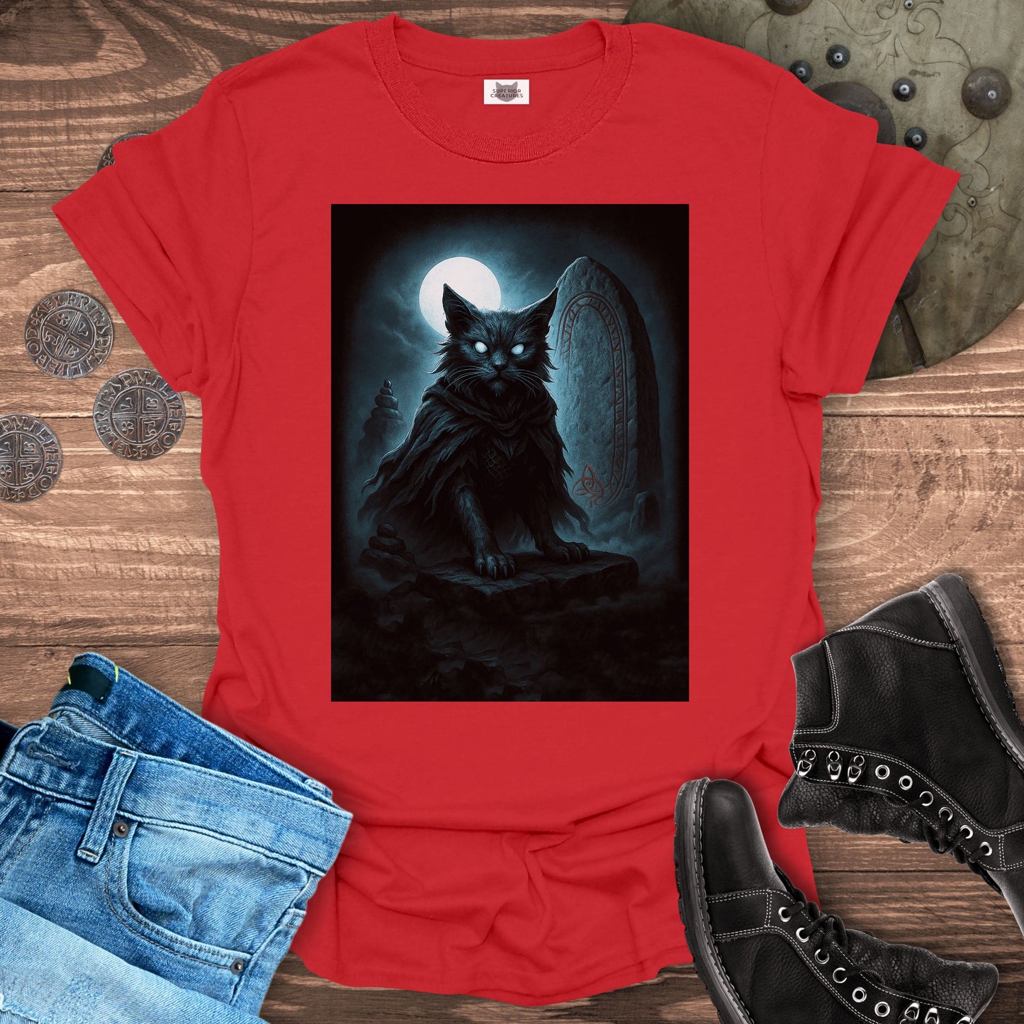 Draugr Cat – Viking Cat T-Shirt