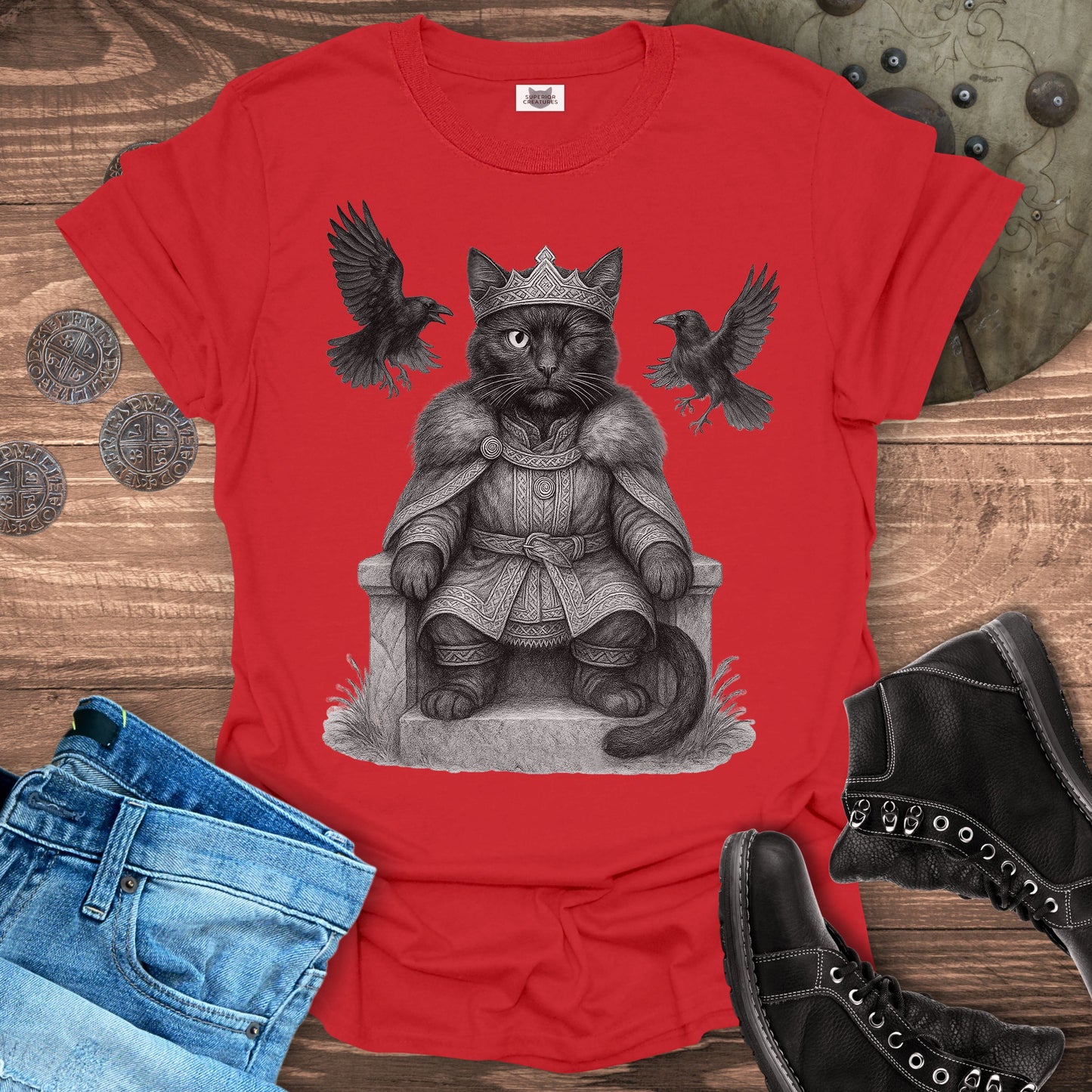 Odin the Cat God T-Shirt
