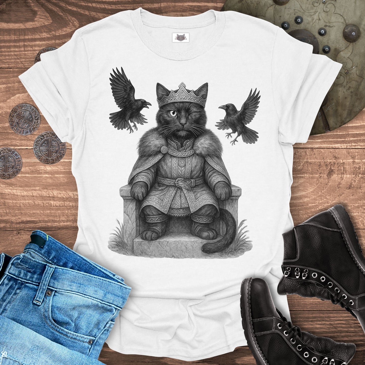 Odin the Cat God T-Shirt