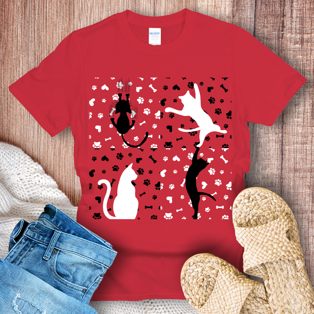 Cat Gymnastics T-shirt