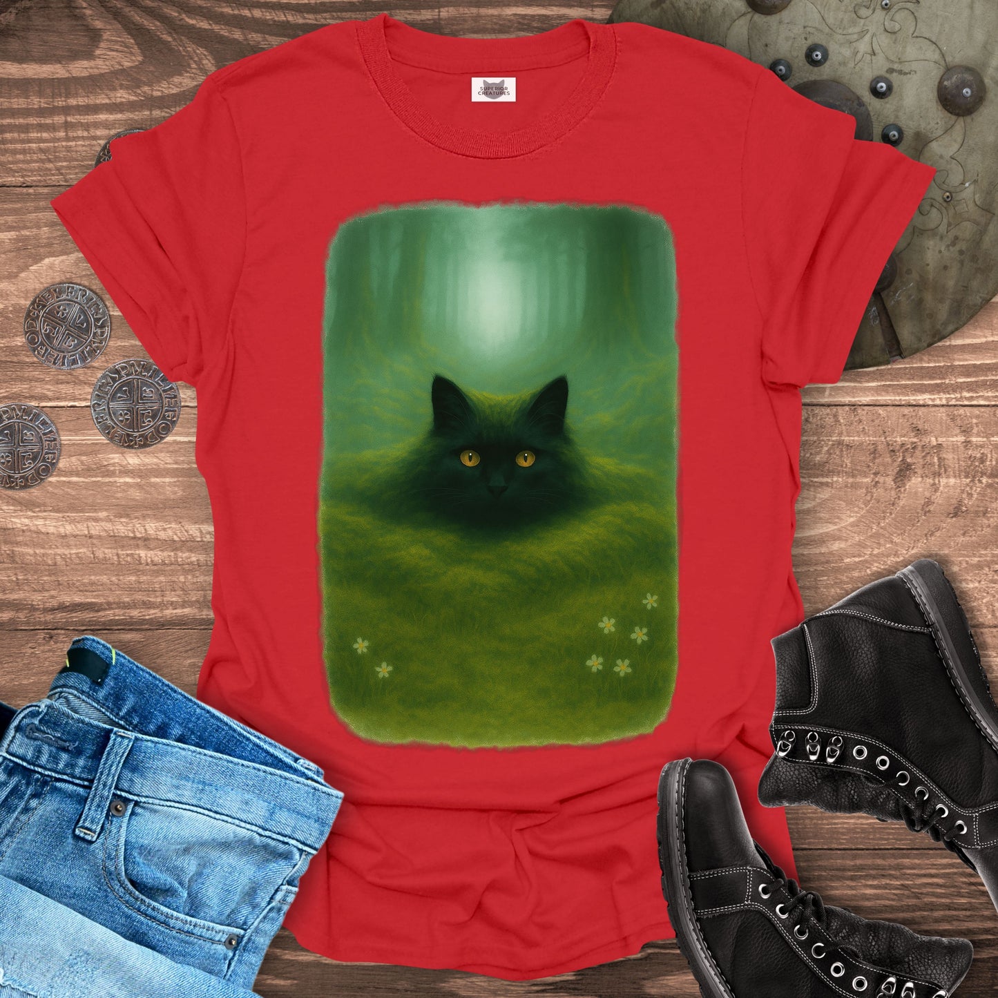 The Forest Spirit’s Cat T-shirt