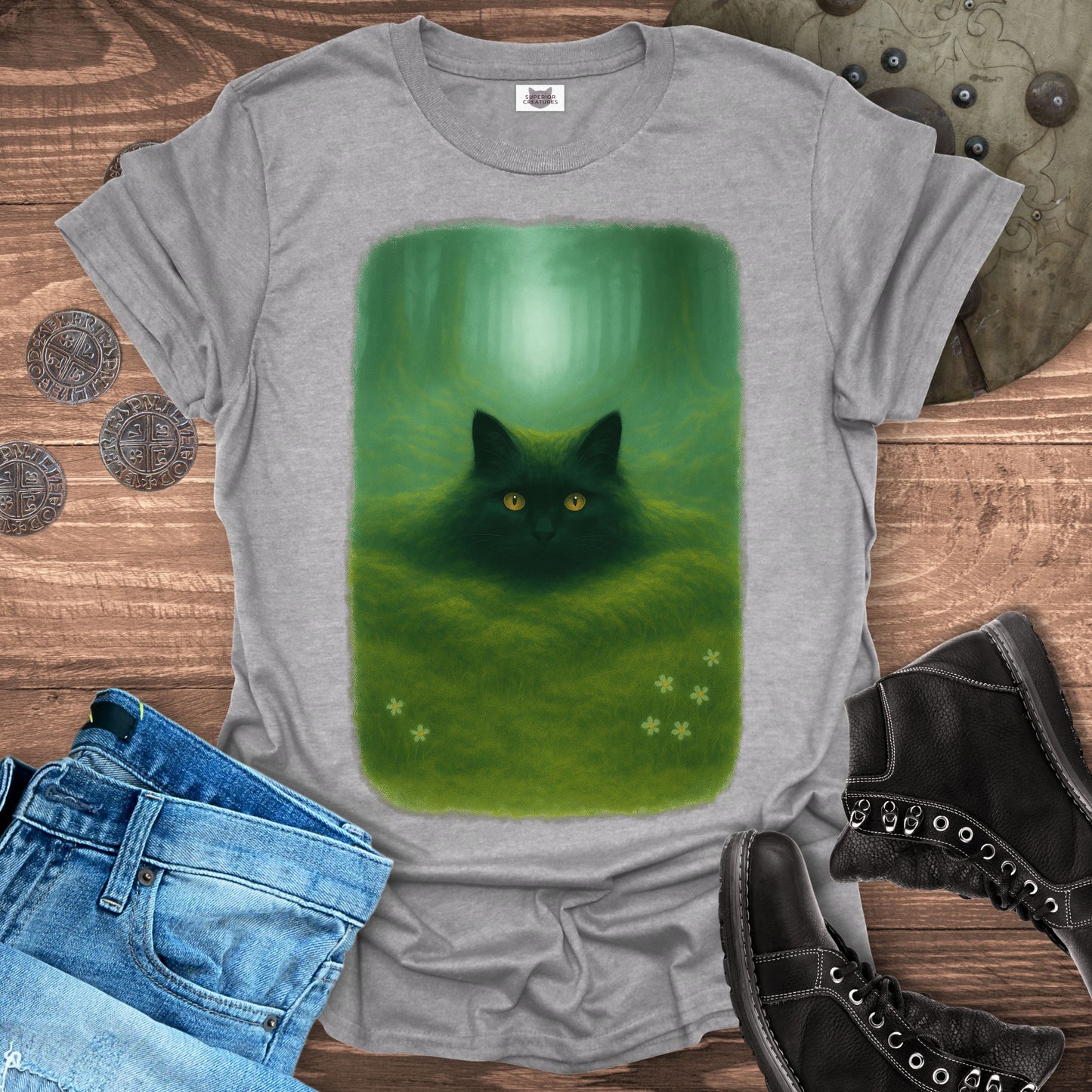 The Forest Spirit’s Cat T-shirt