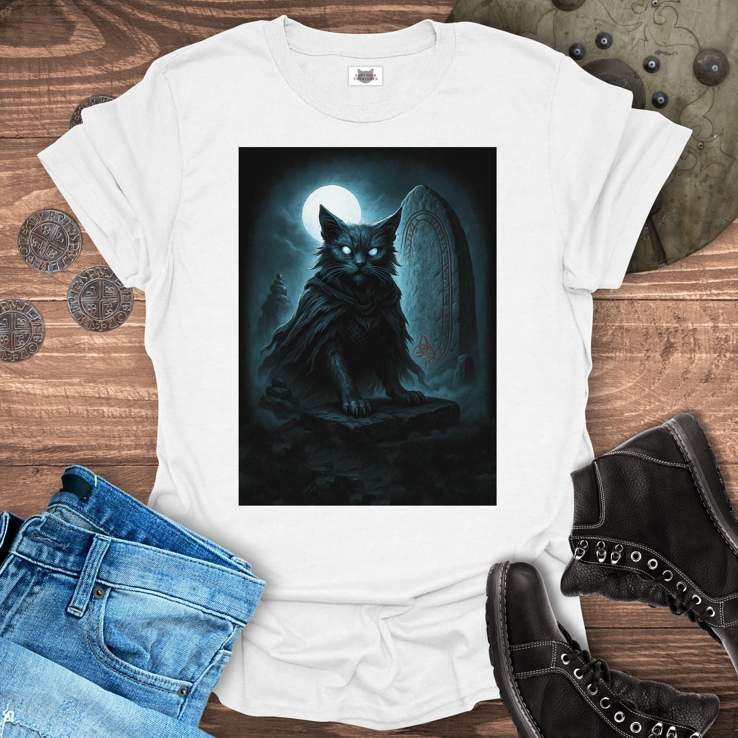 Draugr Cat – Viking Cat T-Shirt