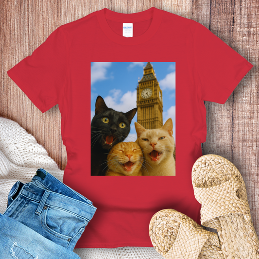 Selfie Cats in London T-Shirt