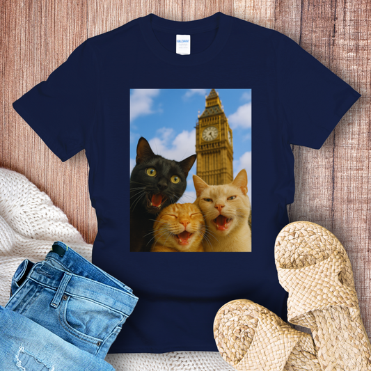 Selfie Cats in London T-Shirt