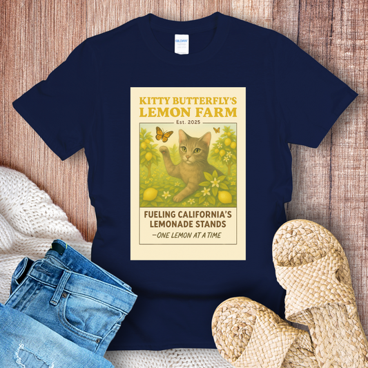 Kitty Butterfly's Lemon Farm T-Shirt