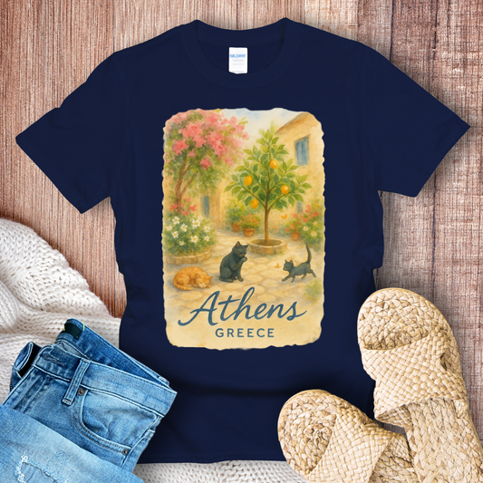 Cats in Athens, Greece T-Shirt