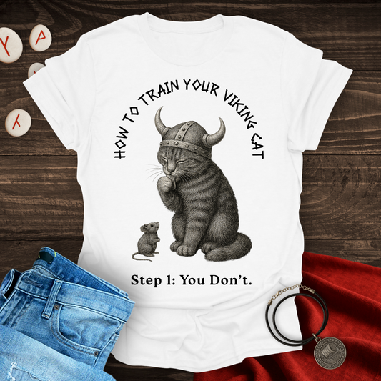 How to Train Your Viking Cat T-Shirt