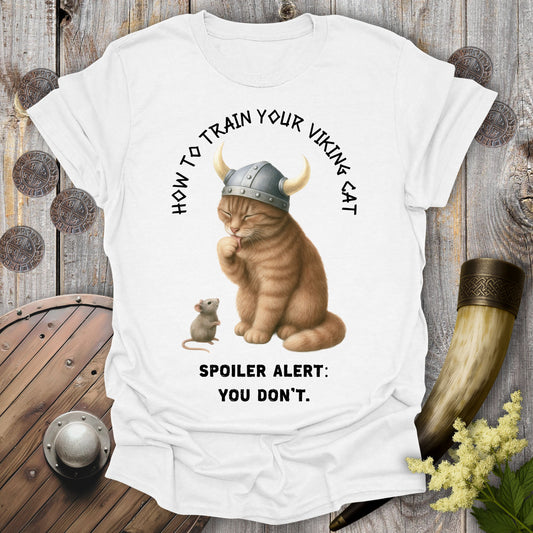 How to Train Your Viking Cat T-Shirt