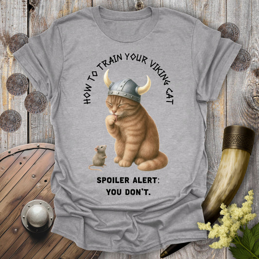 How to Train Your Viking Cat T-Shirt