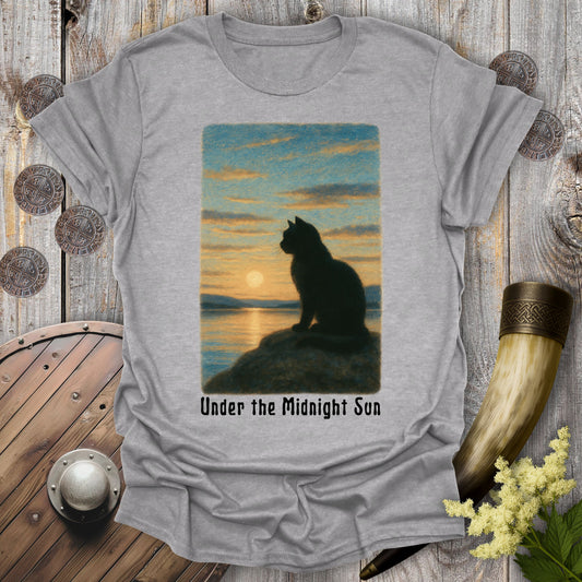 Under the Midnight Sun Cat T-shirt