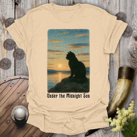 Under the Midnight Sun Cat T-shirt