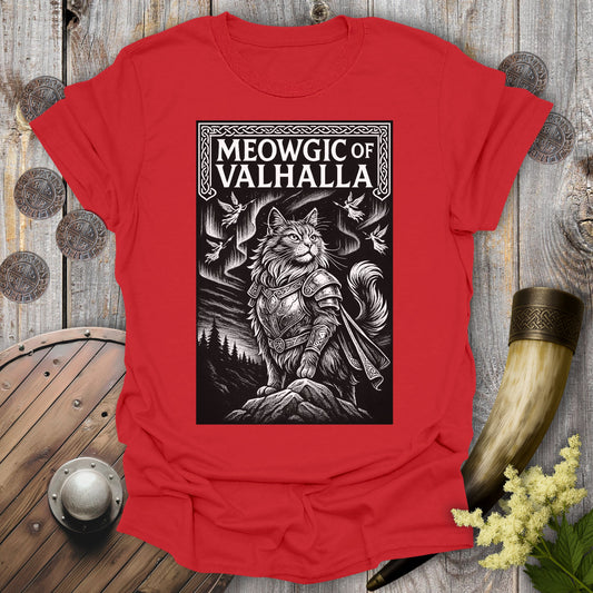 Meowgick of Valhalla T-shirt