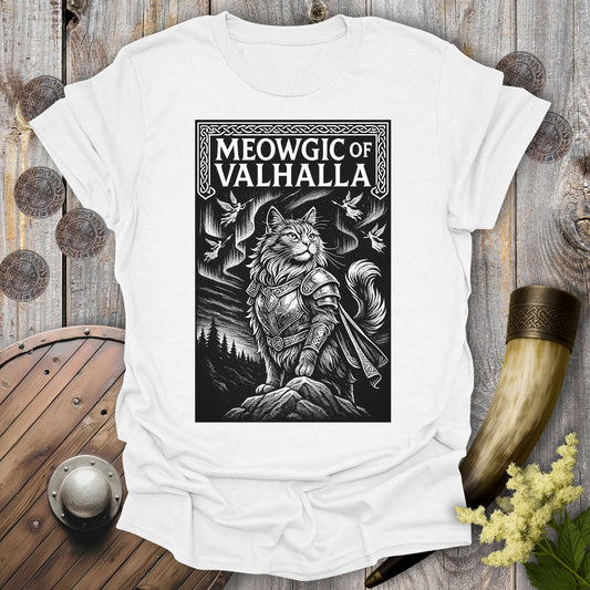Meowgick of Valhalla T-shirt