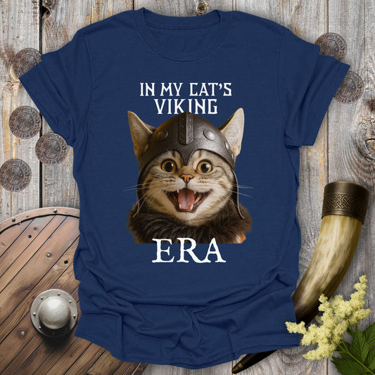 In My Cat's Viking Era – Funny Viking Cat T-Shirt