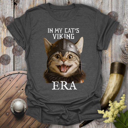In My Cat's Viking Era – Funny Viking Cat T-Shirt