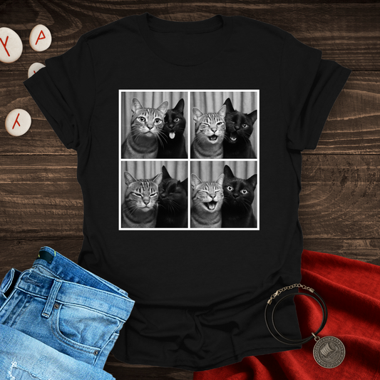 Best Cat Friends in Photoboth T-shirt