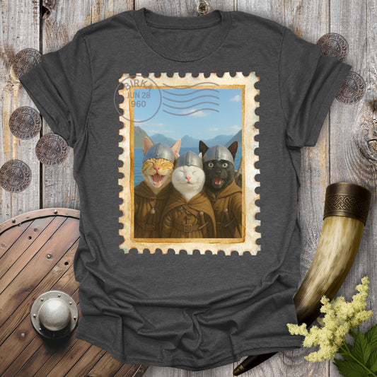 Selfie Cats Viking Edition T-Shirt