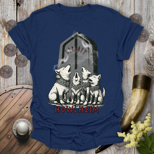 Howlheim Viking Dogs Norse Mythology T-Shirt