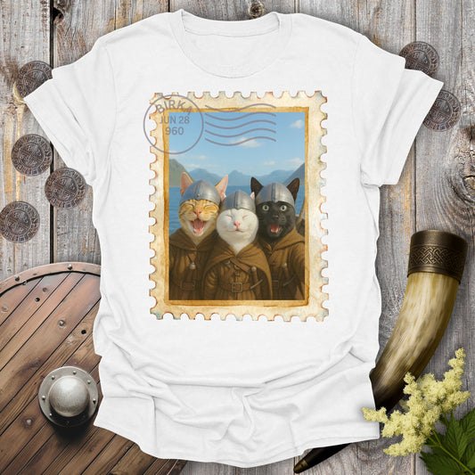 Selfie Cats Viking Edition T-Shirt